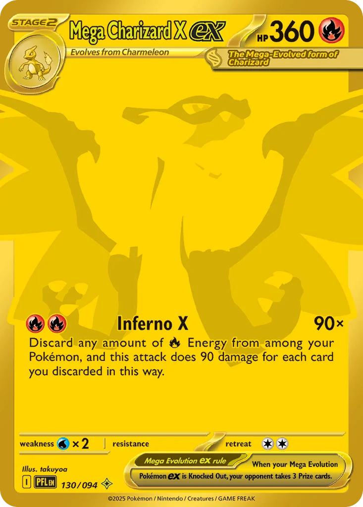 Mega Charizard X ex - Pokémon TCG Card | Dittobase