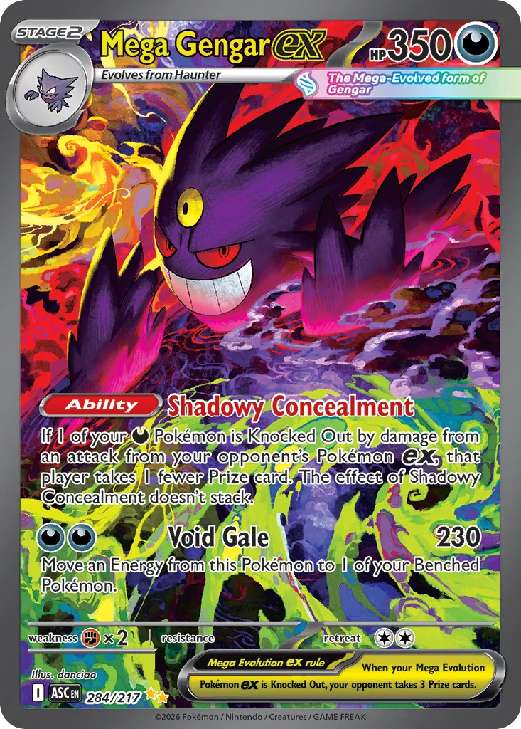 Mega Gengar ex - Pokémon TCG Card | Dittobase