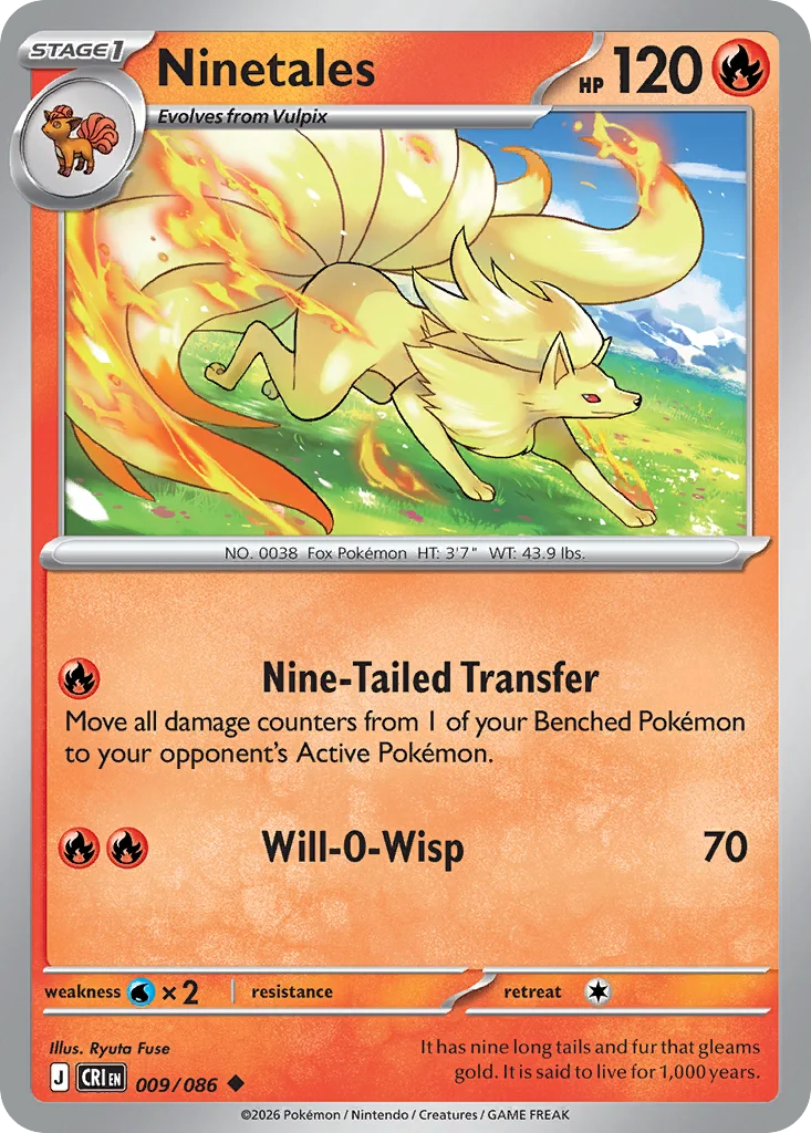 Ninetales - Pokémon TCG Card | Dittobase