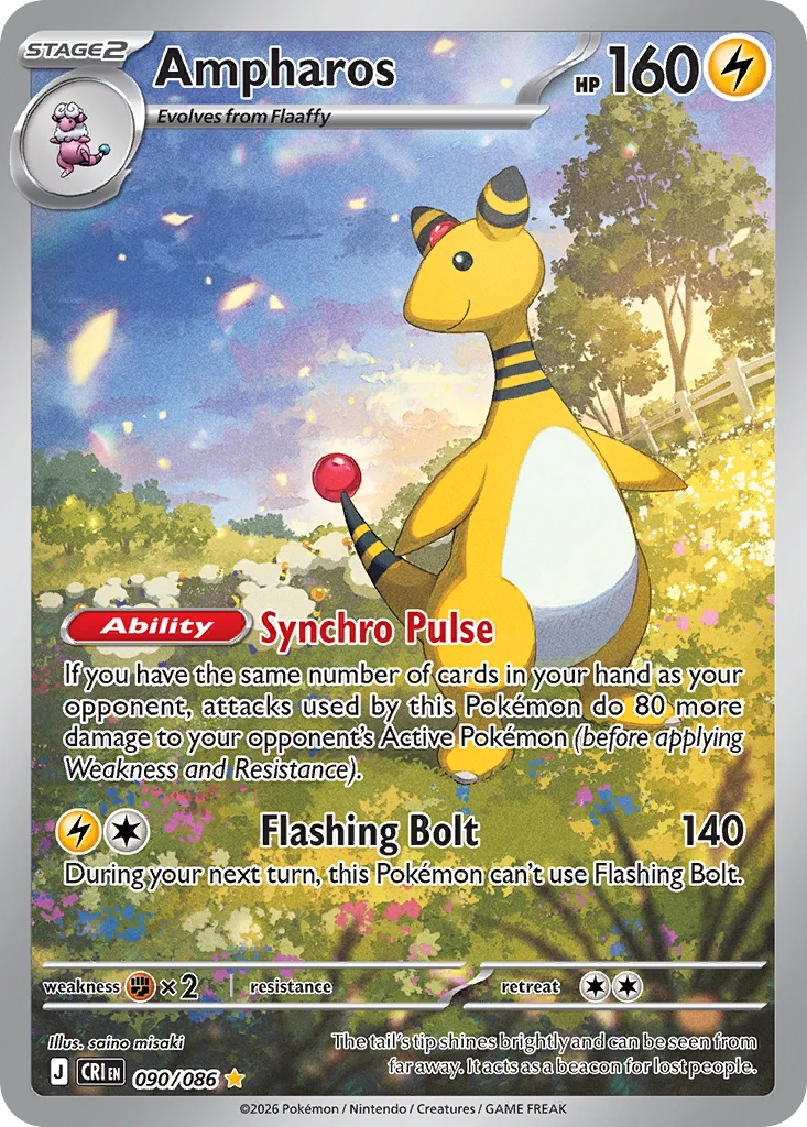 Ampharos - Pokémon TCG Card | Dittobase