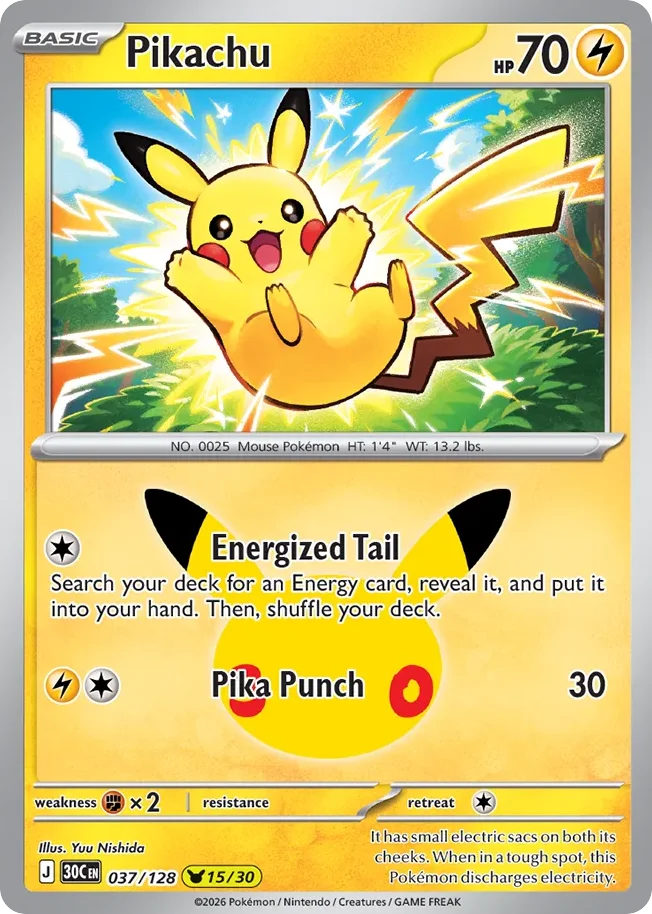 Pika Punch - Pokémon TCG Attack | Dittobase