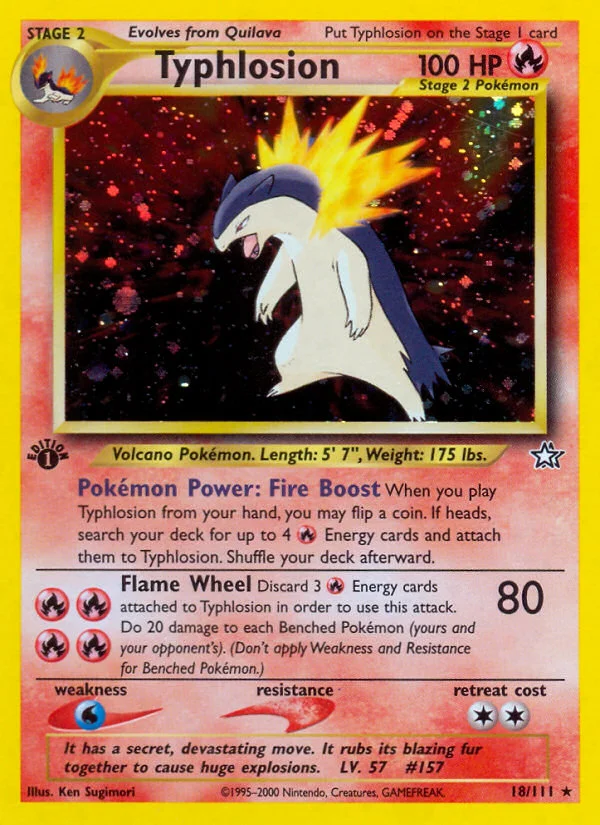 Typhlosion - Pokémon TCG Card | Dittobase