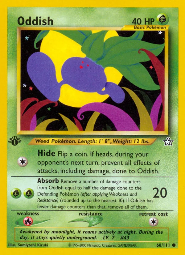 Oddish - Pokémon TCG Card | Dittobase
