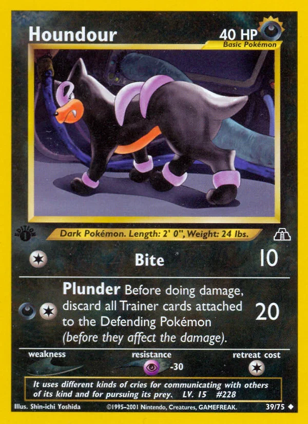 Houndour - Pokémon TCG Card | Dittobase