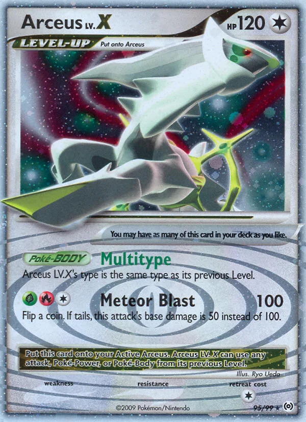 Arceus LV.X - Pokémon TCG Card | Dittobase