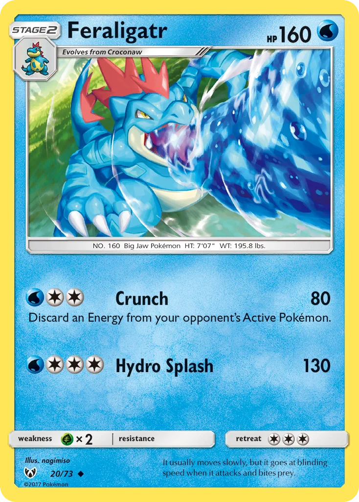 Feraligatr - Pokémon TCG Card | Dittobase