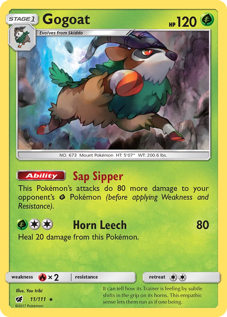 Gogoat - Pokémon TCG Card | Dittobase