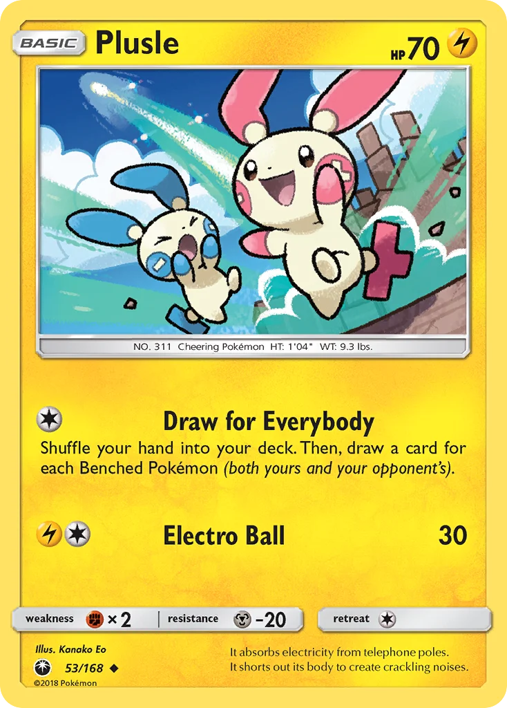 Plusle - Pokémon TCG Card | Dittobase