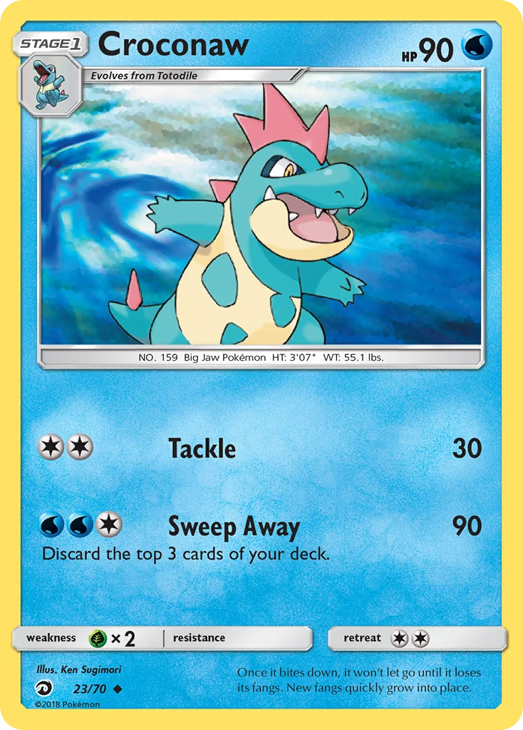 Croconaw - Pokémon TCG Card | Dittobase
