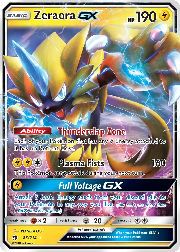 Full Voltage-GX - Pokémon TCG Attack | Dittobase