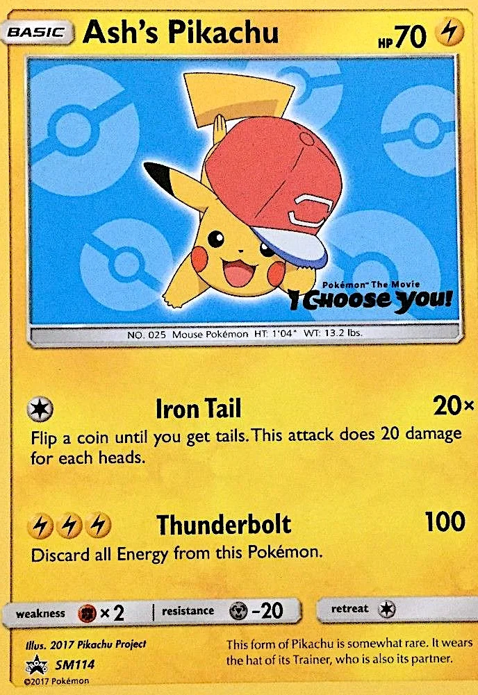 Ash's Pikachu - Pokémon TCG Card | Dittobase