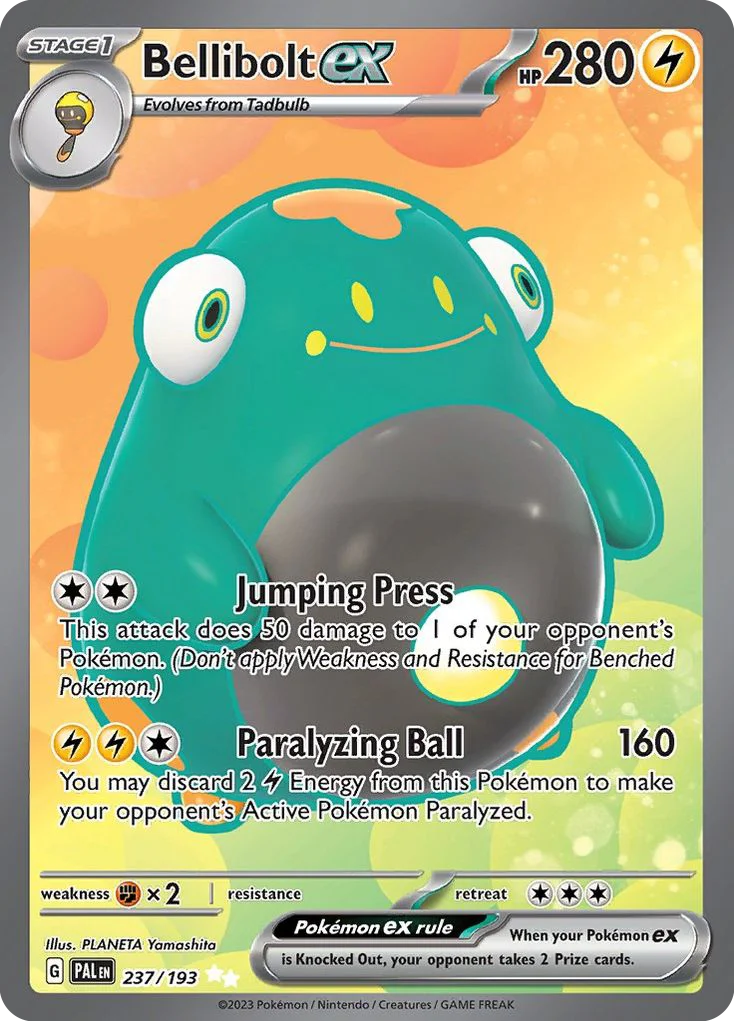 Bellibolt ex - Pokémon TCG Card | Dittobase
