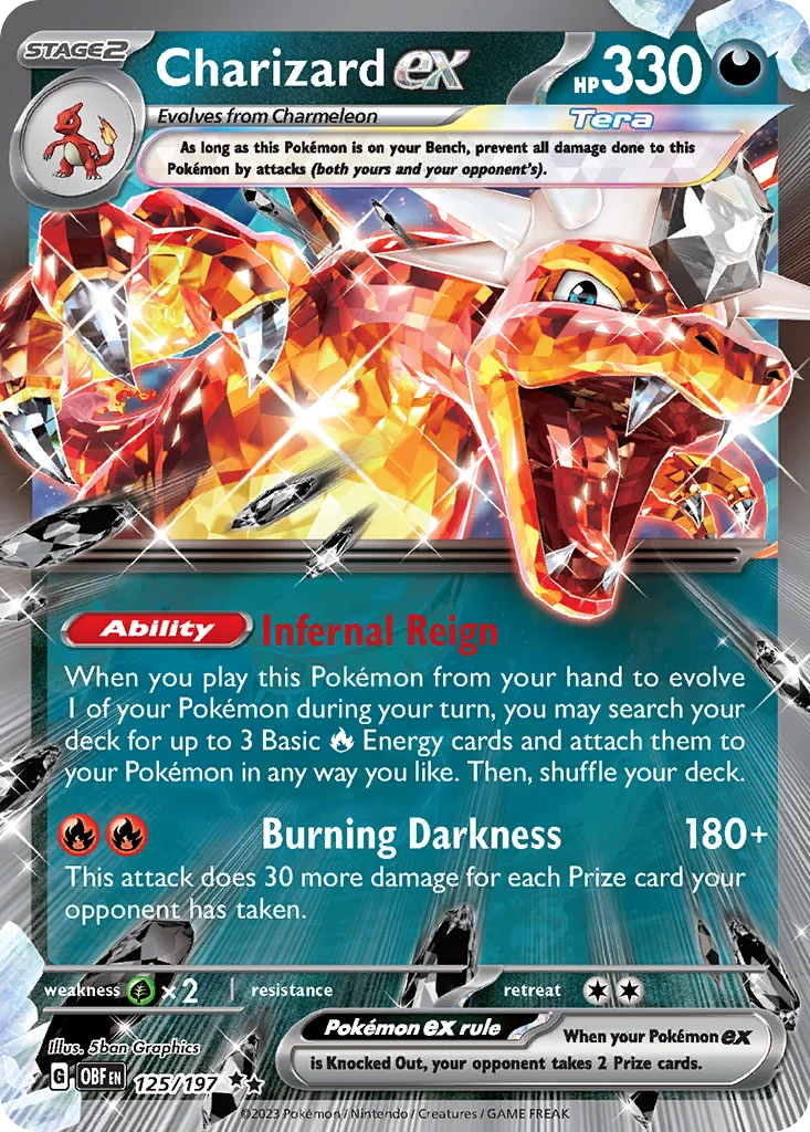 Charizard ex - Pokémon TCG Card | Dittobase