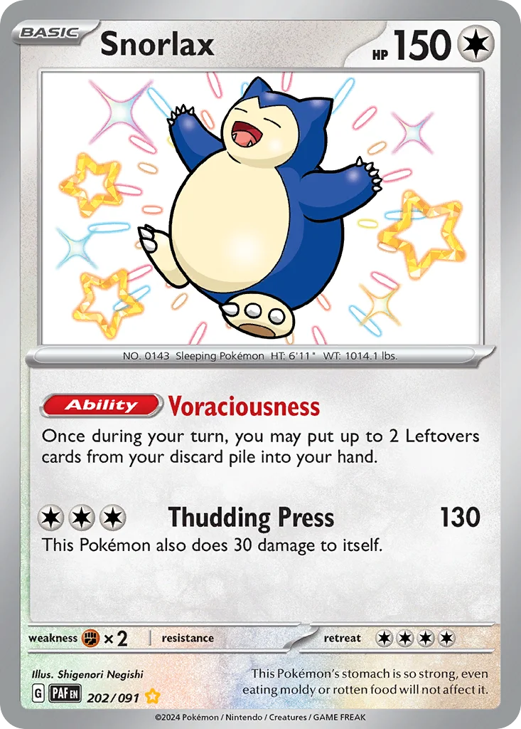Snorlax - Pokémon TCG Card | Dittobase