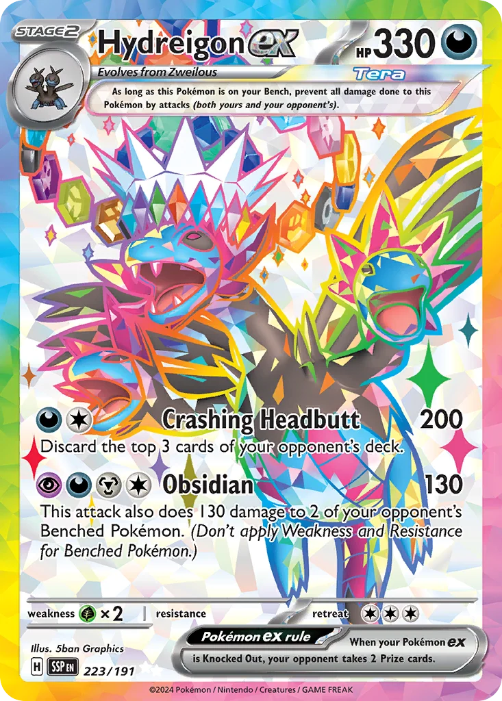 Hydreigon ex - Pokémon TCG Card | Dittobase
