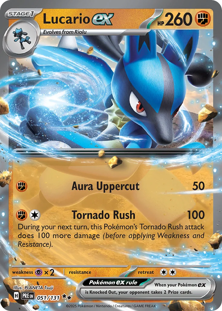 Lucario ex - Pokémon TCG Card | Dittobase