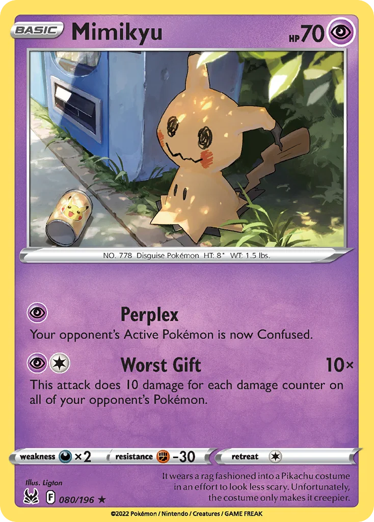 【11.22-30不在】 Mimiky専用 Mimikyu - Pokémon TCG Card | Dittobase