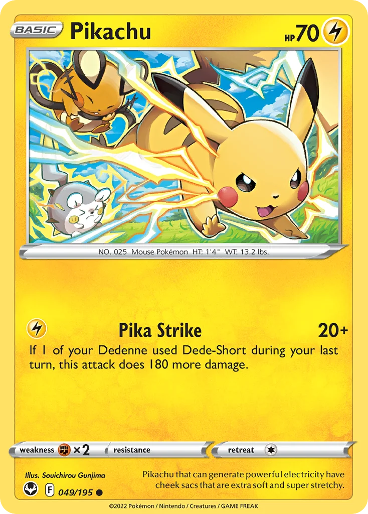 Pika Strike - Pokémon TCG Attack | Dittobase