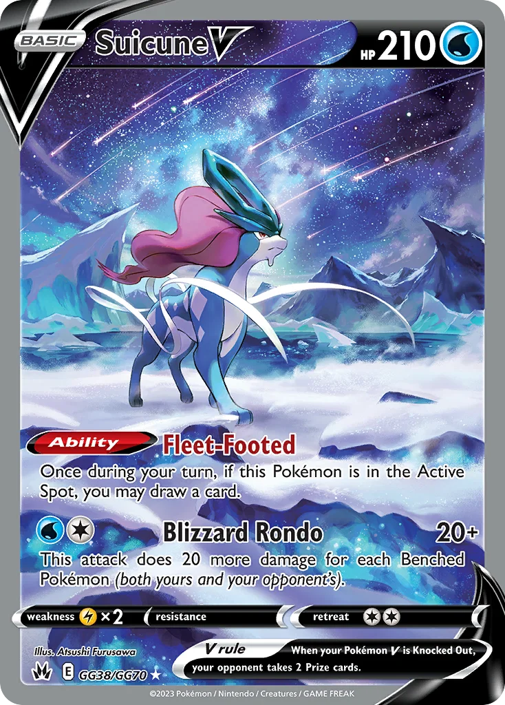 Suicune V - Pokémon TCG Card | Dittobase
