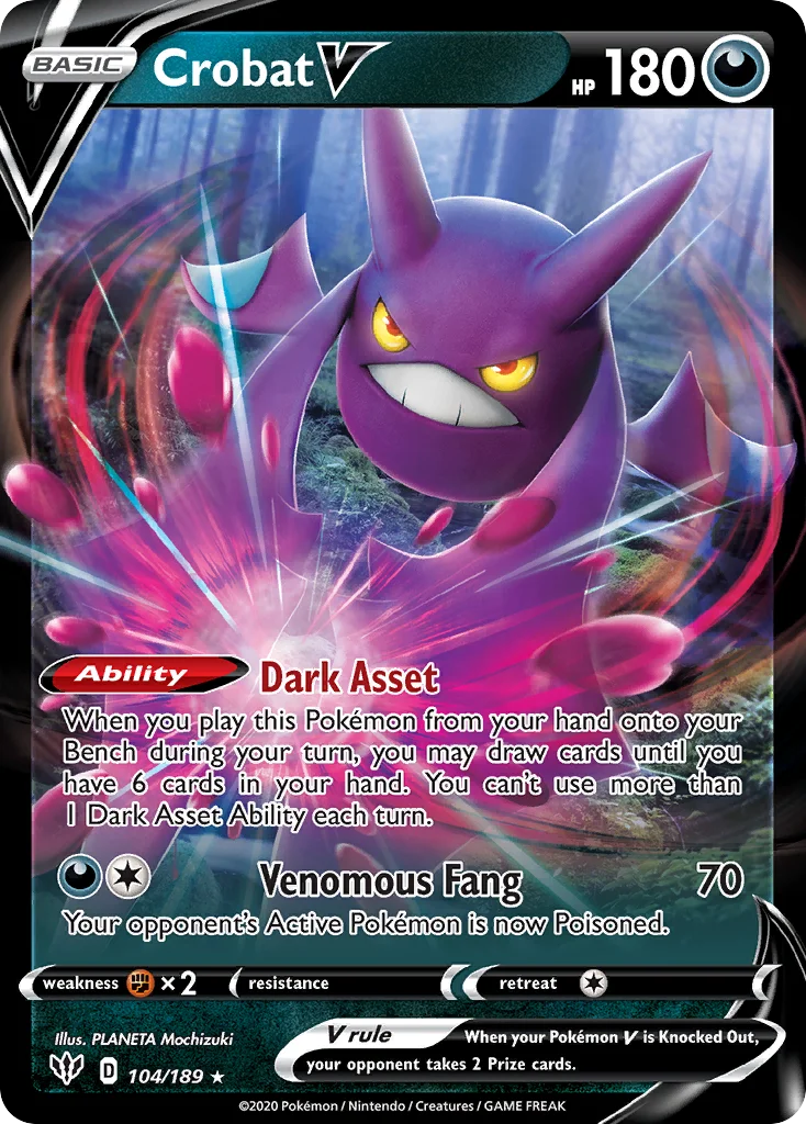 Crobat V - Pokémon TCG Card | Dittobase