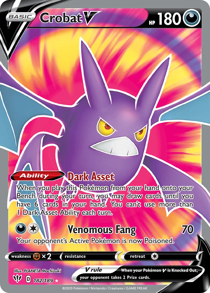 Crobat V - Pokémon TCG Card | Dittobase