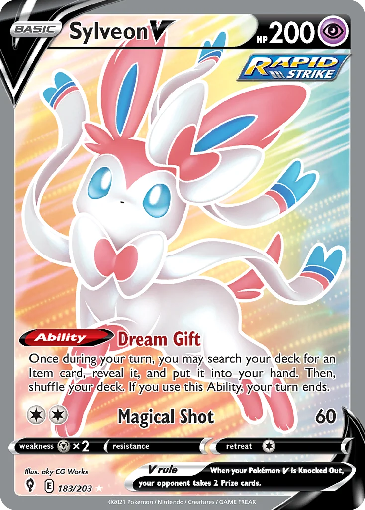 Sylveon V - Pokémon TCG Card | Dittobase