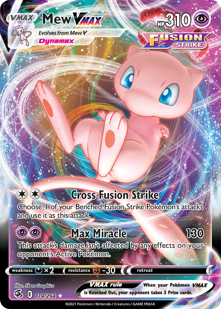 Mew VMAX - Pokémon TCG Card | Dittobase