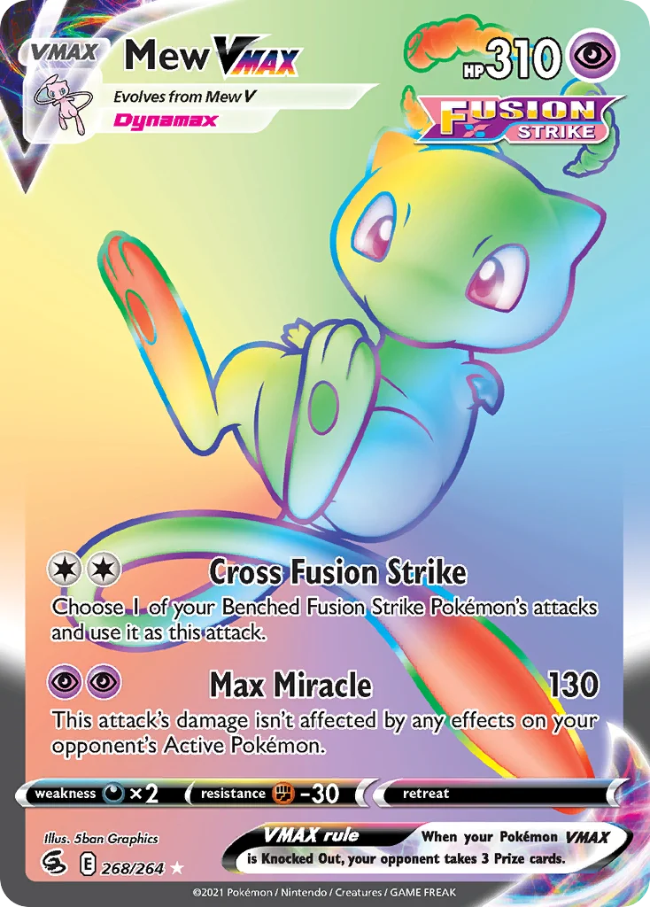 Mew VMAX - Pokémon TCG Card | Dittobase
