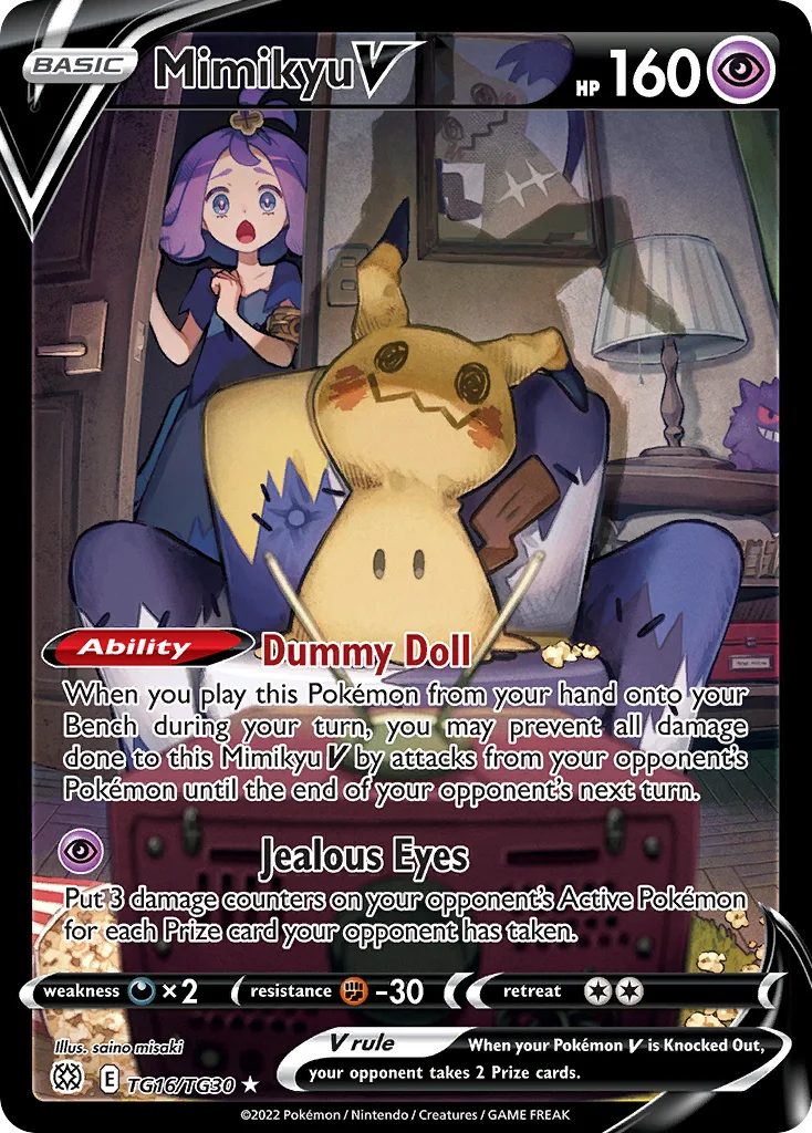 Mimikyu V - Pokémon TCG Card | Dittobase
