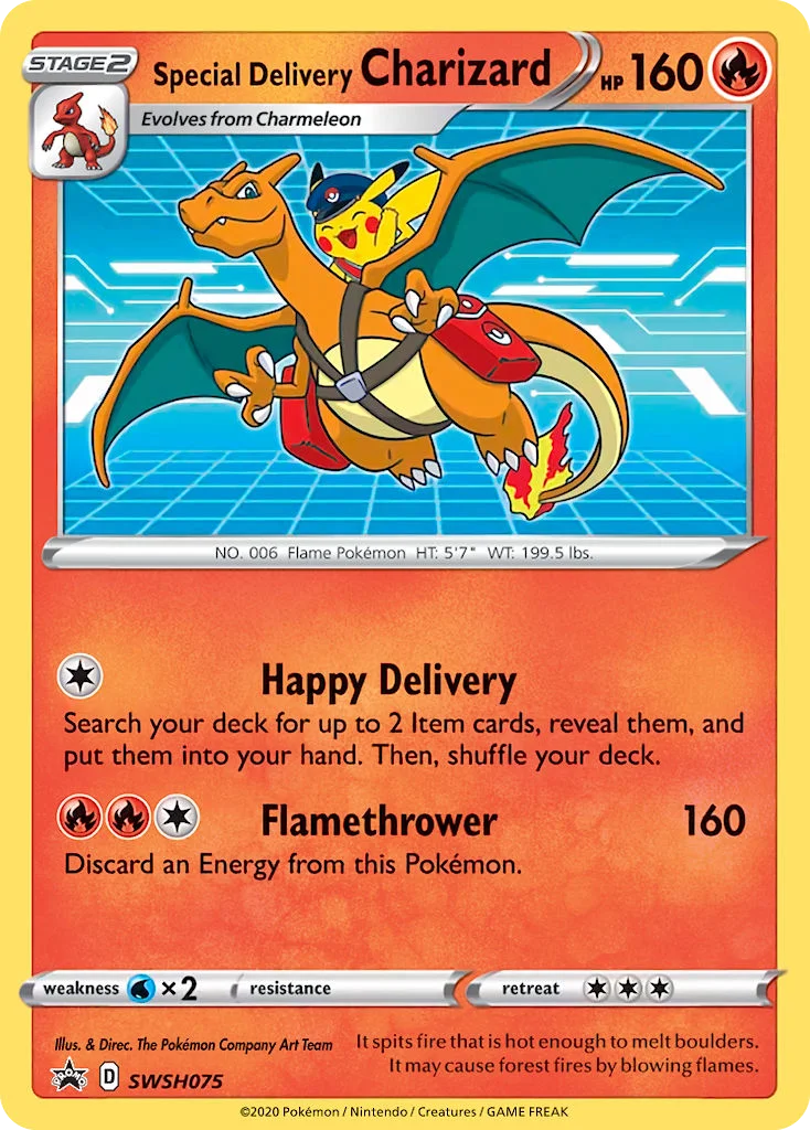 Special Delivery Charizard - Pokémon TCG Card | Dittobase