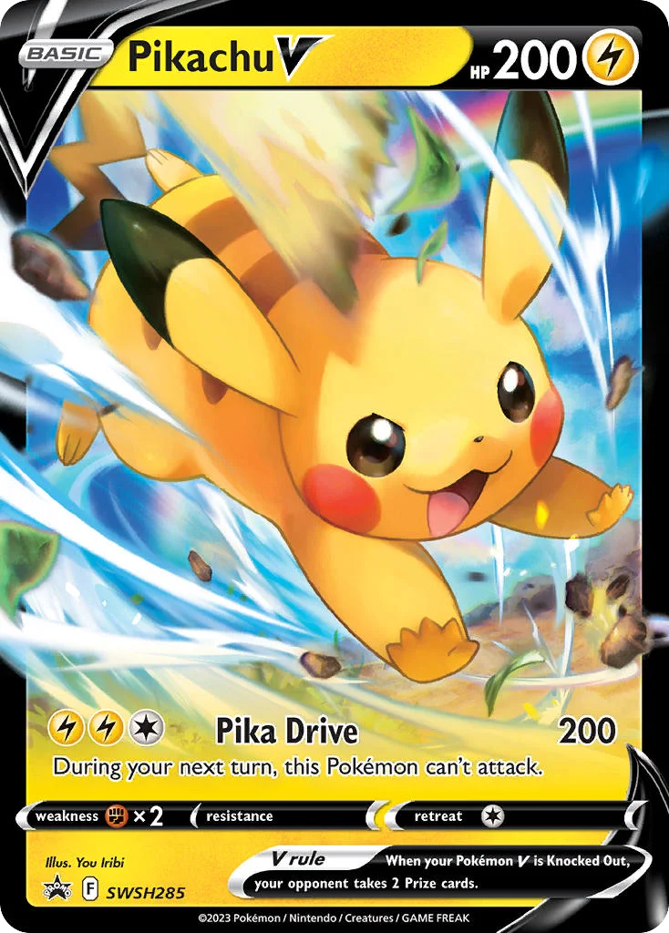 kaijinart Somethingmon Peeachoo V カード Pikachu V - Pokémon TCG Card | Dittobase