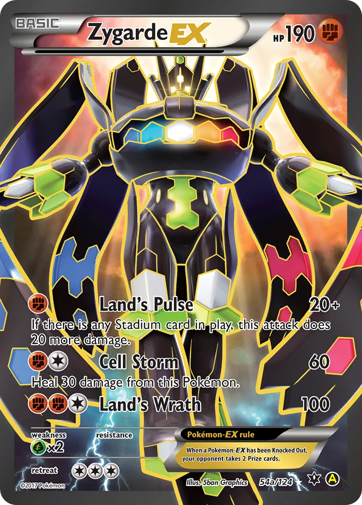 Zygarde-EX - Pokémon TCG Card | Dittobase