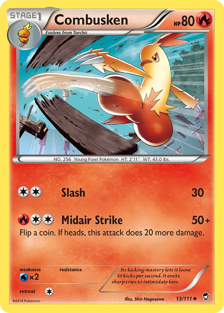 Combusken - Pokémon TCG Card | Dittobase