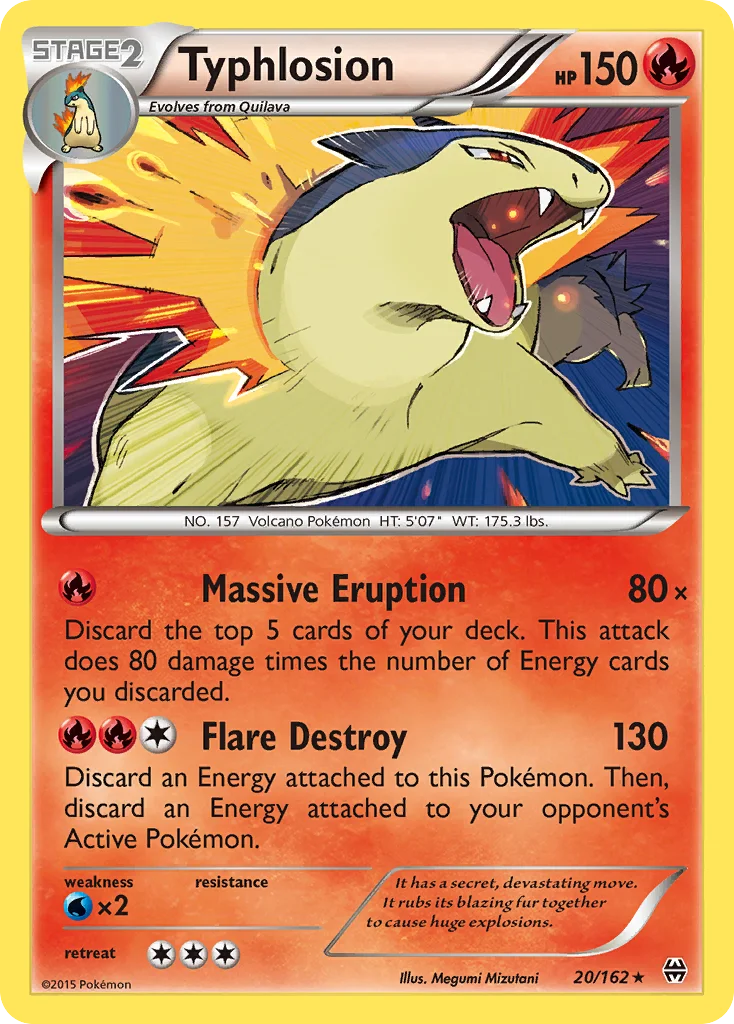 Typhlosion - Pokémon TCG Card | Dittobase