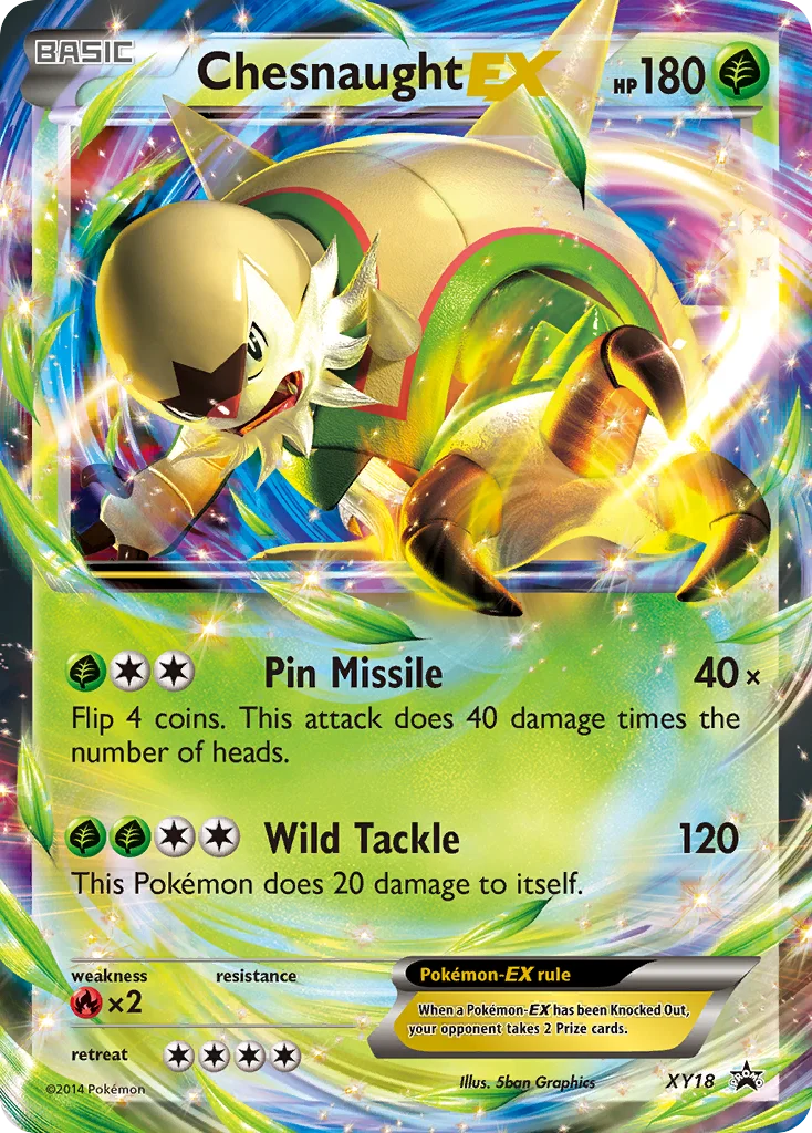 Chesnaught-EX - Pokémon TCG Card | Dittobase