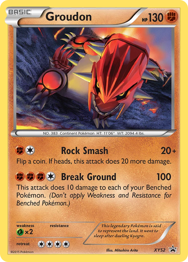 Groudon - Pokémon TCG Card | Dittobase