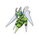 Shiny Beedrill Mega sprite