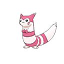 Shiny Furret sprite