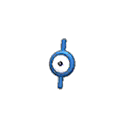 Shiny Unown I sprite