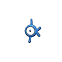 Shiny Unown K sprite