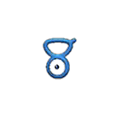 Shiny Unown V sprite