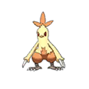 Shiny Combusken sprite
