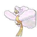 Shiny Altaria Mega sprite