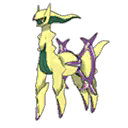 Shiny Arceus Dragon sprite