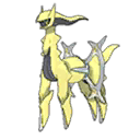 Shiny Arceus Steel sprite
