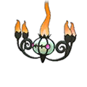 Shiny Chandelure sprite