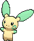 Shiny Minun sprite
