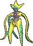 Shiny Deoxys Attack sprite
