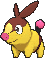 Shiny Tepig sprite