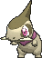 Shiny Axew sprite